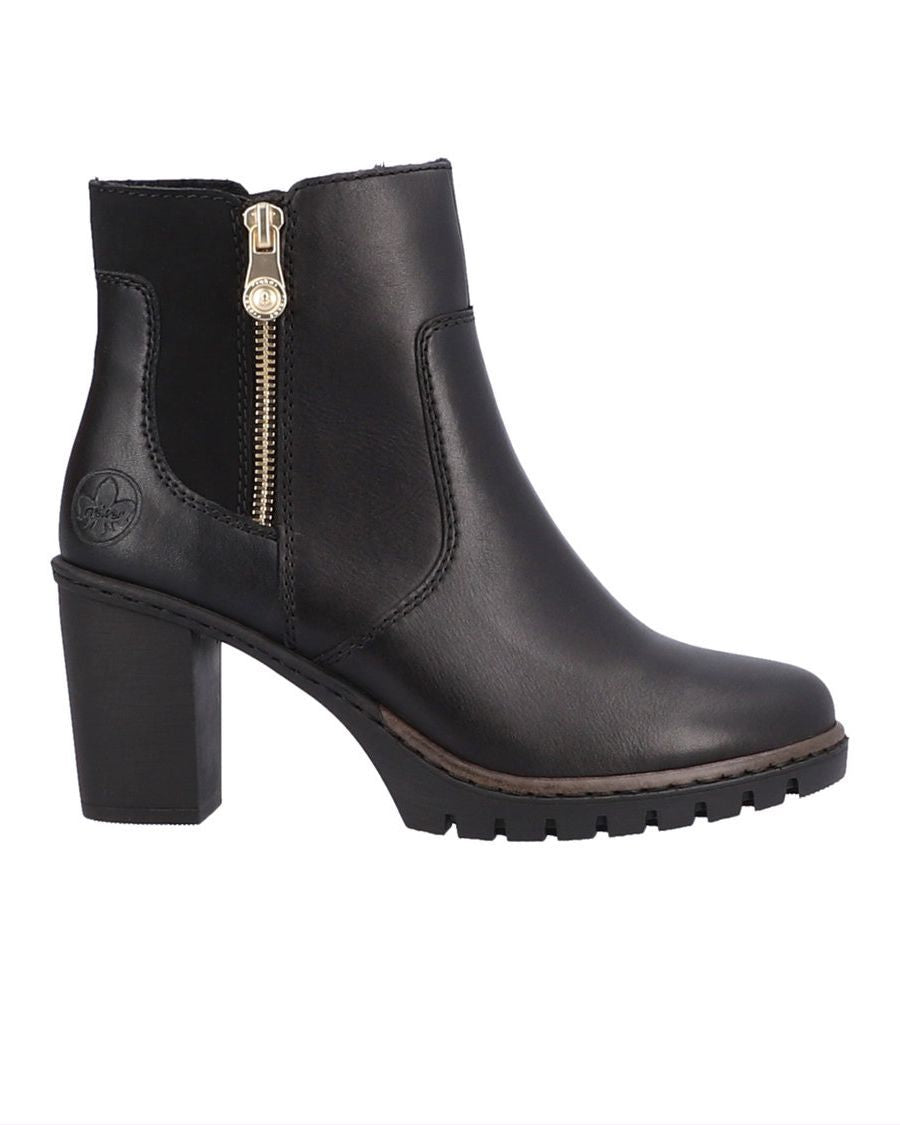 Botte courte shop noir femme