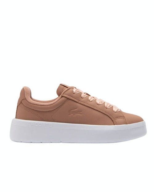 Chaussure urbaine rose pour femme CARNABY 49SFA0084-F50 de LACOSTE