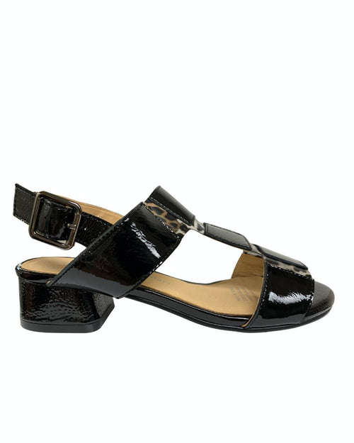 Sandale noire à talon pour femme ANGELIC de TAMARA LONDON.