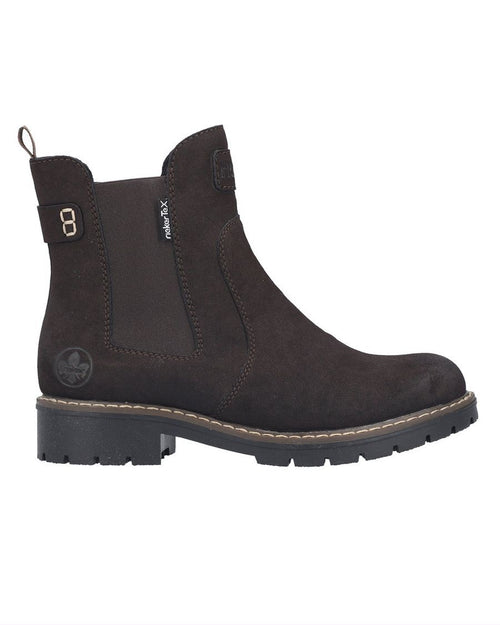 Botte d'hiver courte brune pour femme Y9160-25