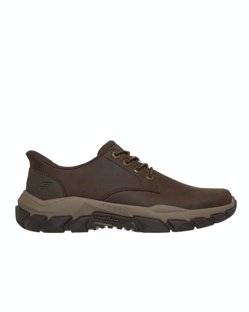 Chaussure brune tout-aller pour homme Santoro 205855-COC de Skechers