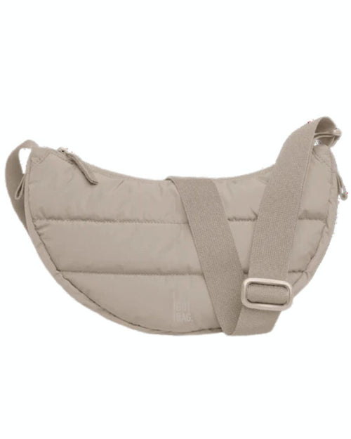 Sac à bandoulière beige PUFFER MOON BAG de GOT BAG