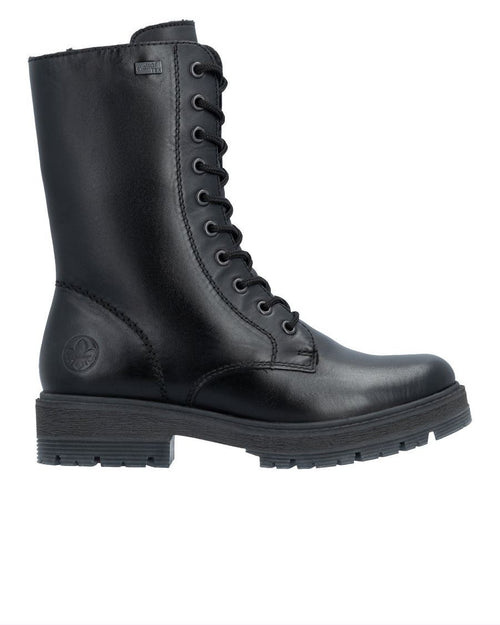 Botte d'hiver courte noire pour femme Rieker 75801-00