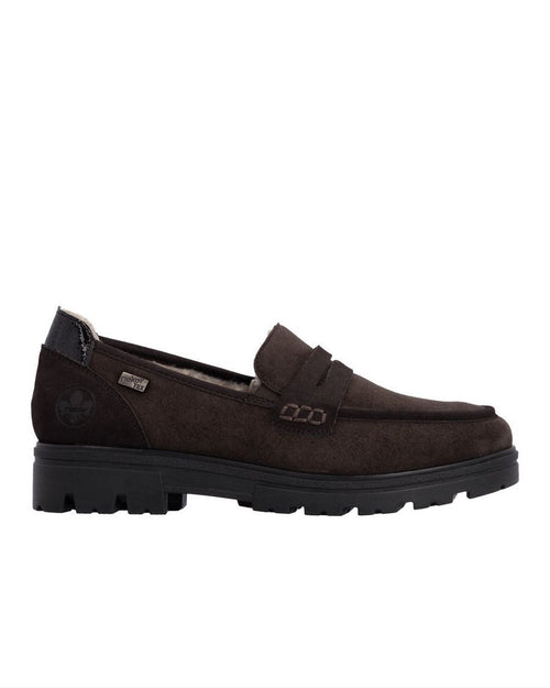 Chaussure brune tout-aller pour femme Rieker 43051-25
