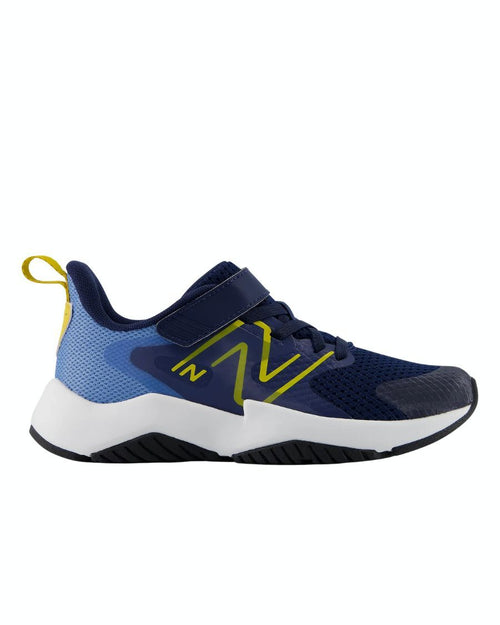 Espadrille bleue pour garçon Rave Run PRAV3X5 de New Balance