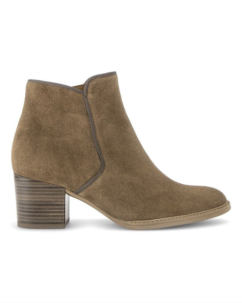 Botte courte taupe pour femme Sabrina 8041-01-002 de Gabor