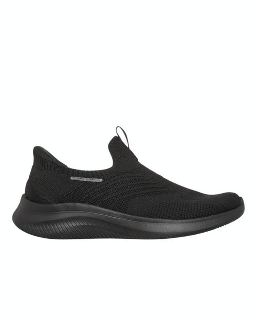 Chaussure noire tout-aller pour femme Skechers Hands Free Slip-ins®: Ultra Flex 4.0 - Pure Dream 150802-BBK.