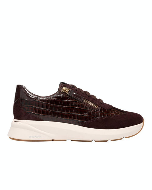 Chaussure brune tout-aller pour femme Code R Run 26329690 de Clarks