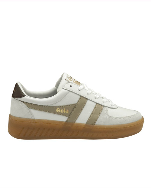 Chaussure urbaine blanche pour femme GRANDSLAM ELITE CLB621WC de Gola.