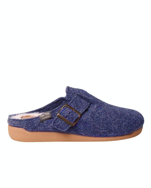 Pantoufle marine pour femme Mima-FP de Toni Pons.