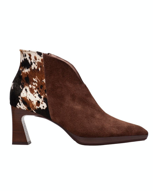 Botte courte brune pour femme Atlanta BHI264270 de Hispanitas