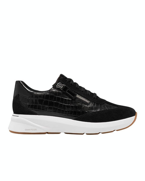 Chaussure noire tout-aller pour femme Code R Run 26329688 de Clarks