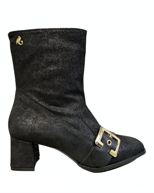 Botte noire chic pour femme Liv ID-2496 de Glamille.