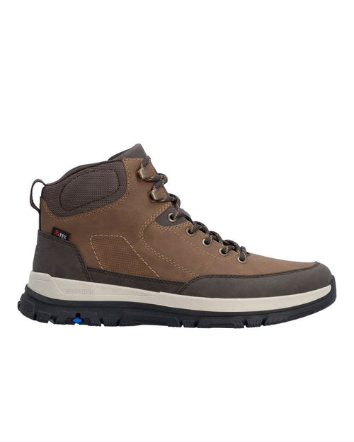 Botte d'hiver brune pour homme Rieker B9501-24