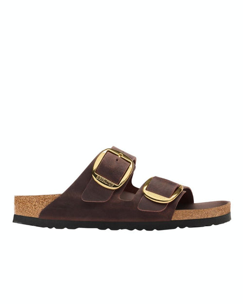 Sandale urbaine brune pour femme Arizona Big Buckle 1032916 de Birkenstock