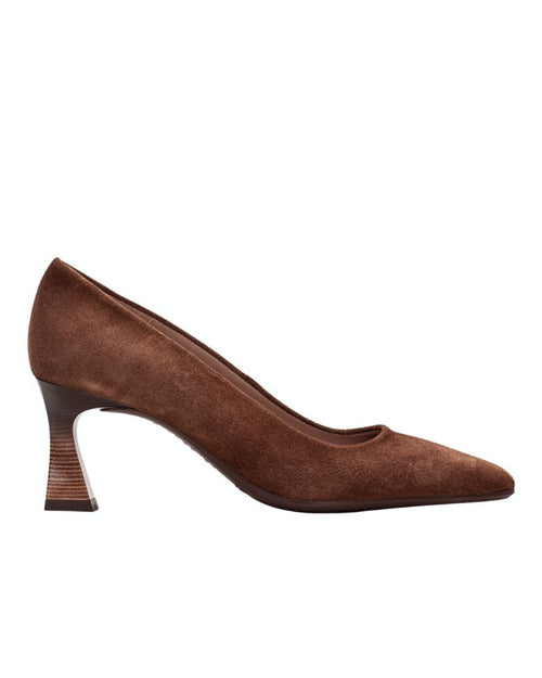 Chaussure brune à talon haut pour femme Dalia HI263138 de Hispanitas