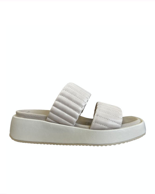 Sandale urbaine beige pour femme M7-10 de Minx.