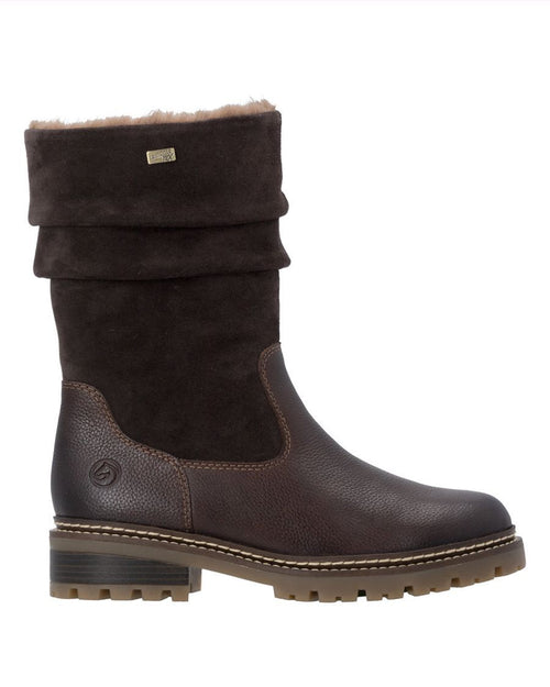 Botte d'hiver brun foncé pour femme D0B80-25 de Remonte