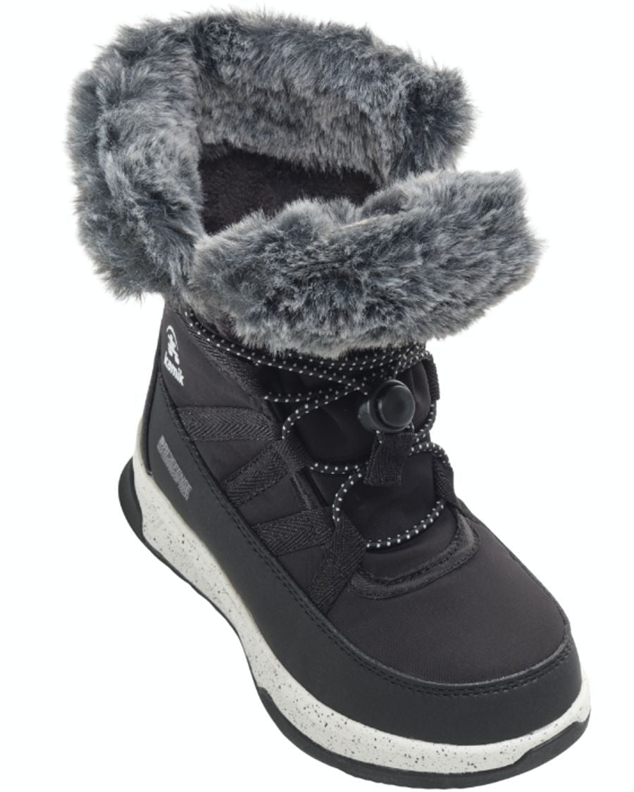 Bottes De Neige Kamik Stormy F Pour Fille - Imperméables Et Antidérapantes - Fermeture Rapide
