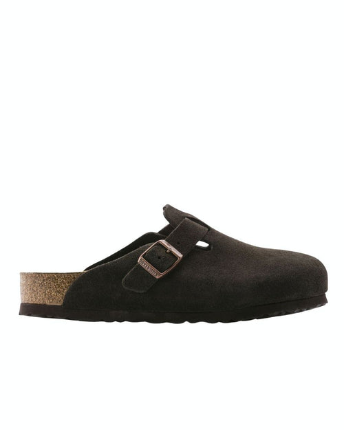 Mule Boston Soft brune pour homme 660461 de Birkenstock