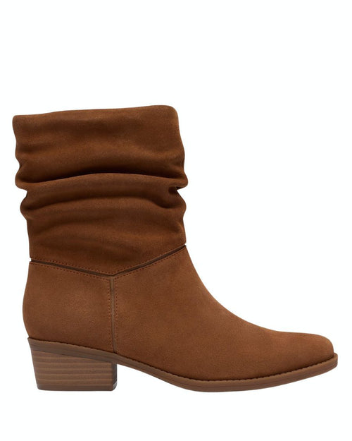 Botte courte tan pour femme Danyelle Ruby 26328152 de Clarks