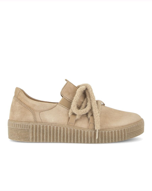 Chaussure beige tout-aller pour femme Dora 6010-01-007 de Gabor