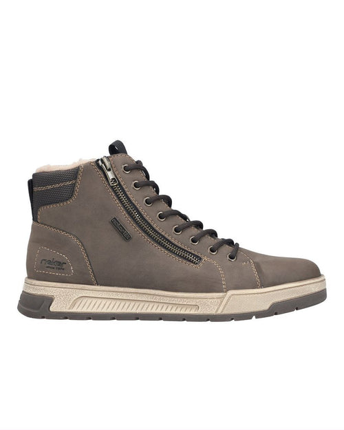 Botte d'hiver taupe pour homme Rieker 36033-24