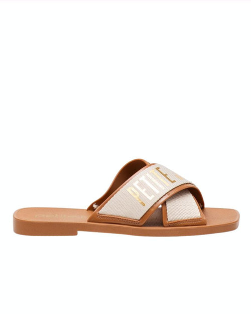 Sandale urbaine beige pour femme VIBE PJ7611 de Petite Jolie