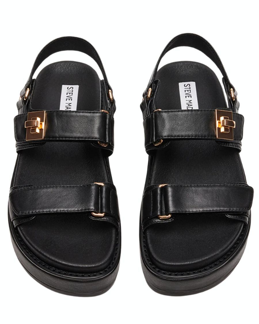 Sandales à Talon Steve Madden Rahrah - Daim Noir, Taille 8, Neuf Avec Boîte, Talon Robe