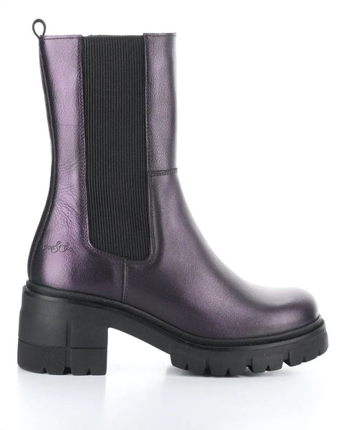 Botte d'hiver courte pour femme BRUNAS magenta de BOS & CO