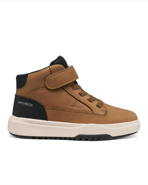 Botte mi-saison tan pour garçon Bunshee de Geox