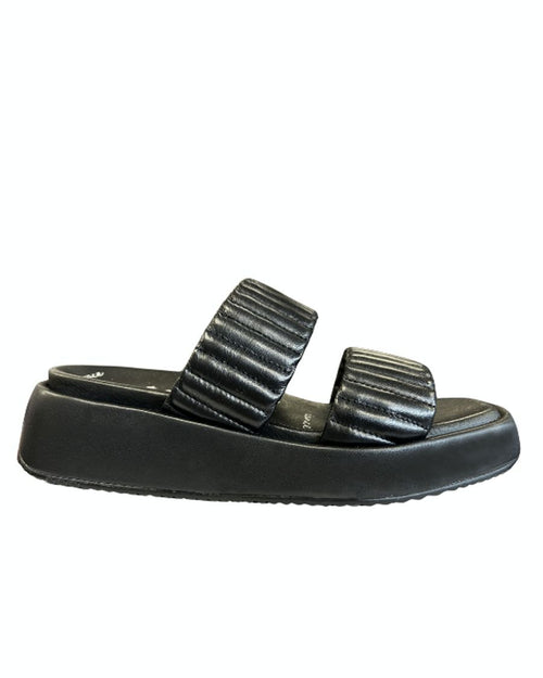 Sandale urbaine noire pour femme M7-10 de Minx.