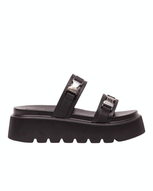 Sandale urbaine noire pour femme PULSE PJ7491 de Petite Jolie