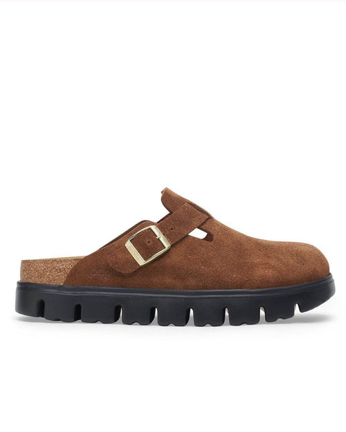 Mule brune Boston Chunky pour femme 1028402 de Birkenstock