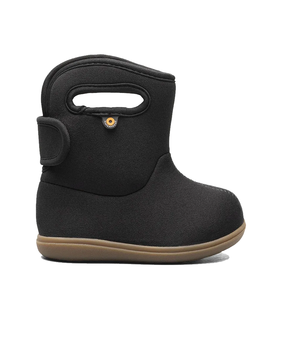 Clément Bottes Mi Saison Garcon Hip Hop, Noir Bottes D'hiver Pour