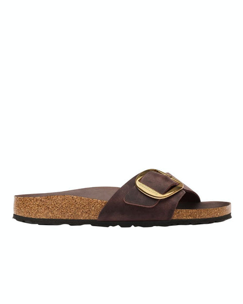 Sandale urbaine brune pour femme Madrid Big Buckle 1032914 de Birkenstock