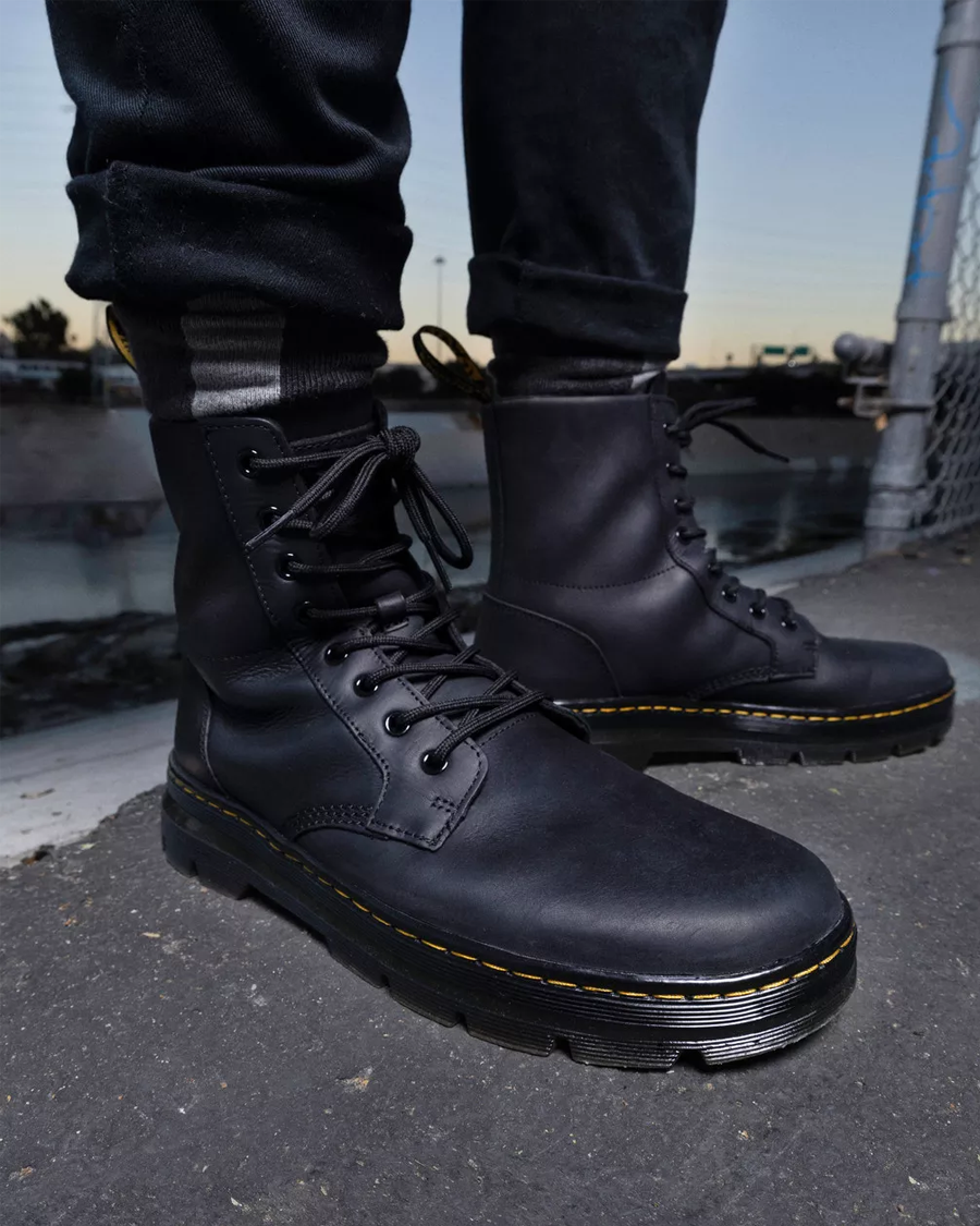 COMBS LEATHER MARTENS BOTTE URBAINE – Chaussures Croteau