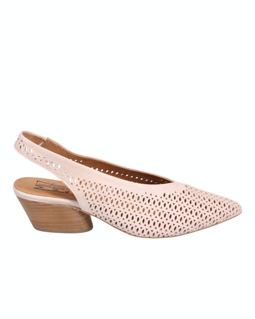 Chaussure beige crème à talon pour femme HANSEL de Miz Mooz.