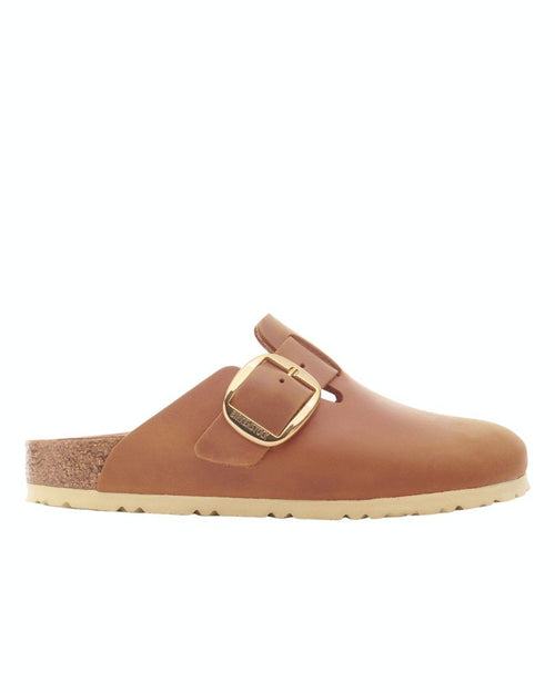 Mule Boston Big Buckle tan pour femme 1030446 de Birkenstock