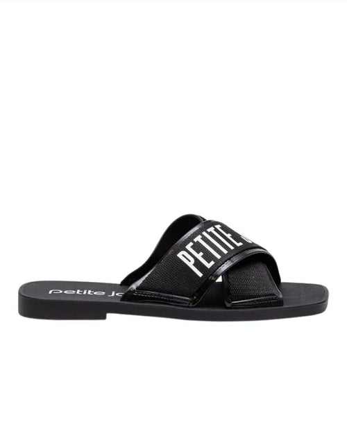 Sandale urbaine noire pour femme VIBE PJ7611 de Petite Jolie