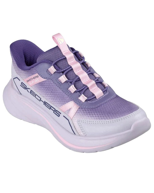 Espadrille  mauve et rose pour fille Wave  92 de Skechers