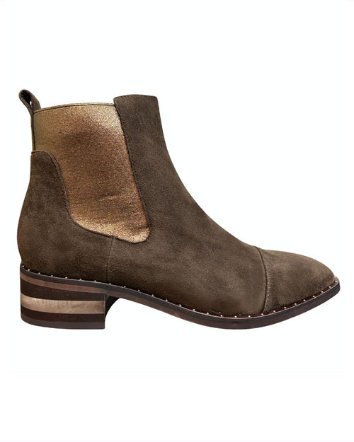 Botte courte brune pour femme Forda de Django et Juliette