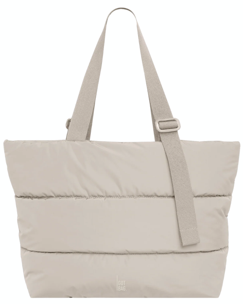 Sac beige PUFFER TOTE BAG de GOT BAG