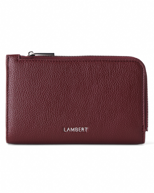 Portefeuille Quinn cassis de Lambert