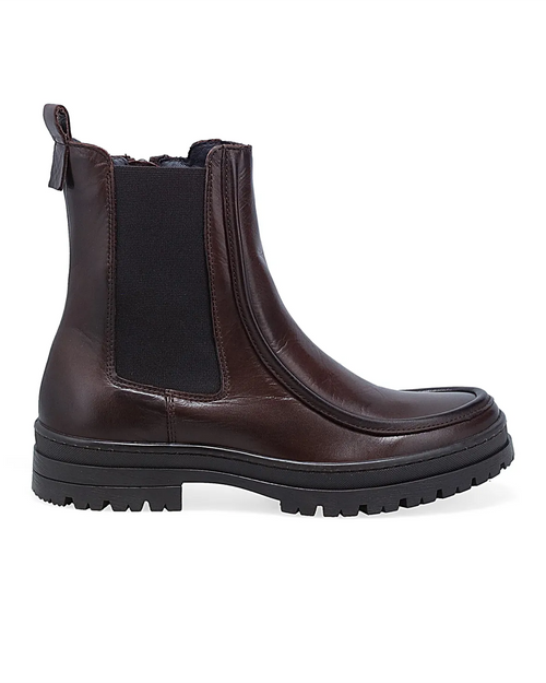Botte urbaine brune pour femme Ariana de Miz Mooz
