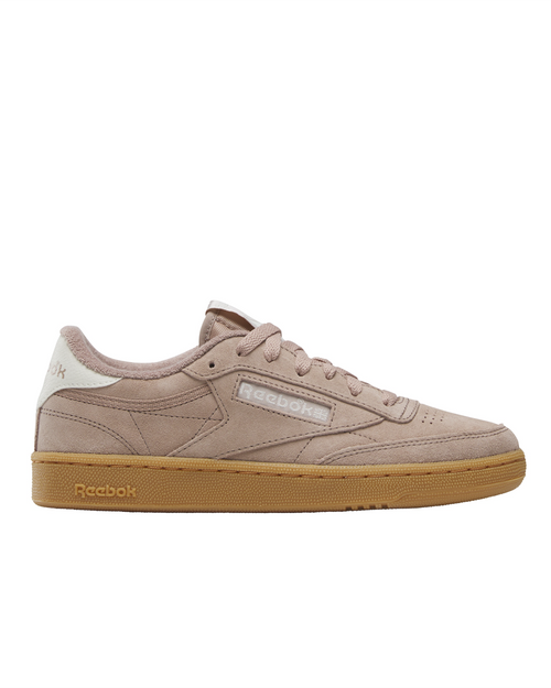 Chaussure urbaine beige rosé pour femme Club C 85 100260635 de Reebok