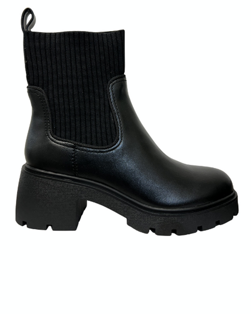Botte urbaine noire pour femme Hartford de Steve Madden