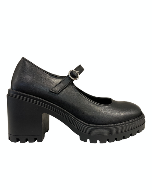 Chaussure noire à talon haut TRANSLTE de Steve Madden