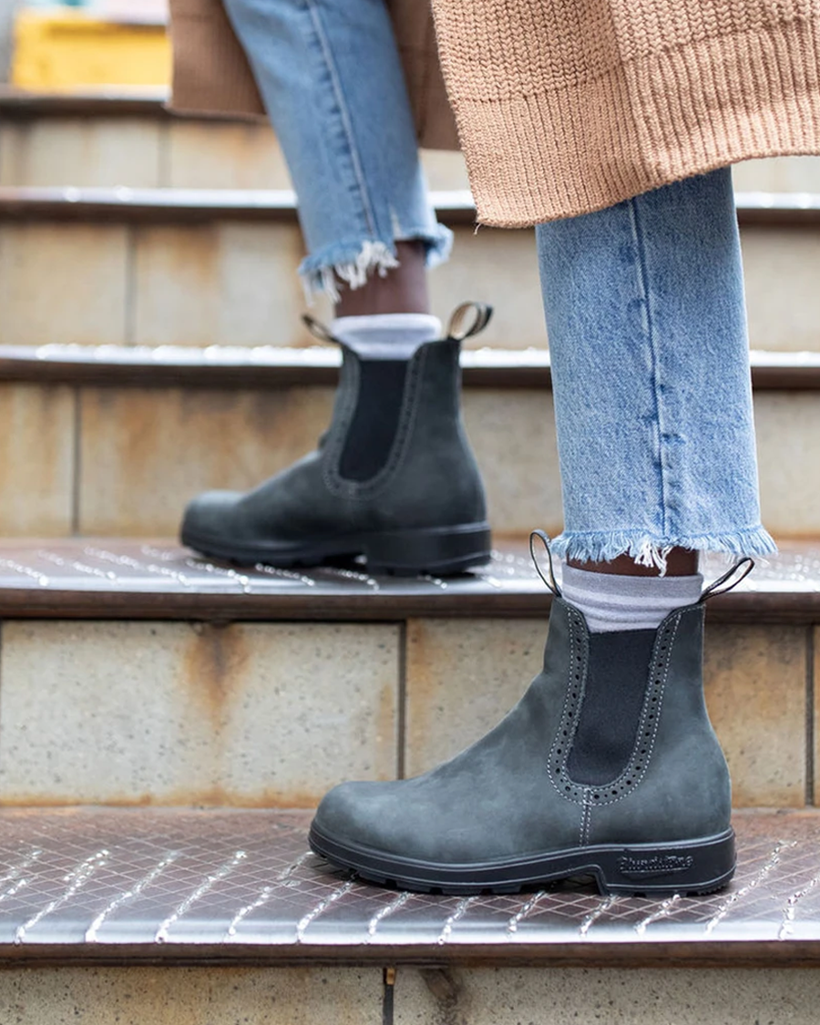 Bottes Blundstone Femme Blundstone Bottines Classic Chelsea Walnut